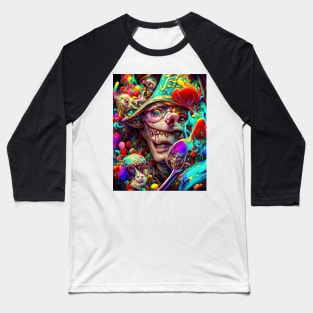Fear And Loathing In Wonderland #66 Baseball T-Shirt